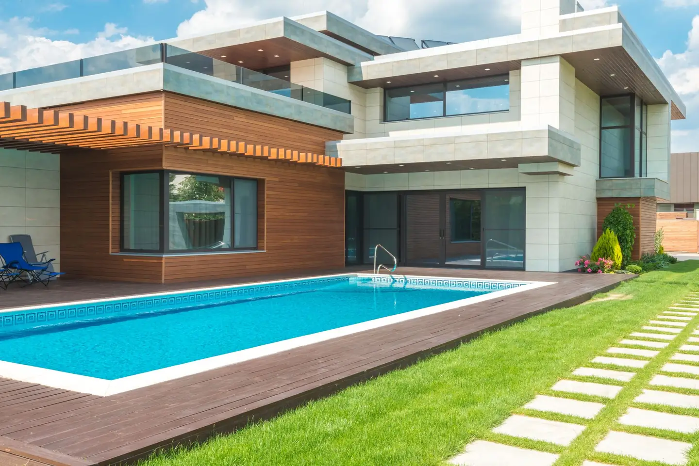 Swimming pool built in Lindfield, NSW